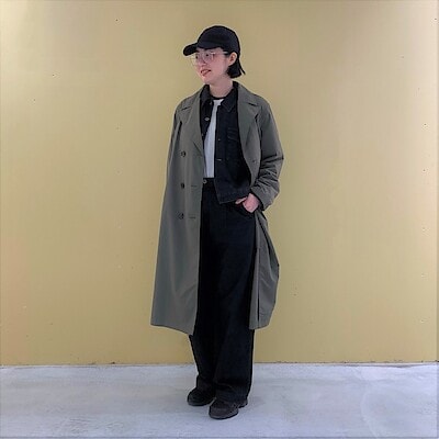 婦人和紙混デニムジャケット ダークグレー | 無印良品